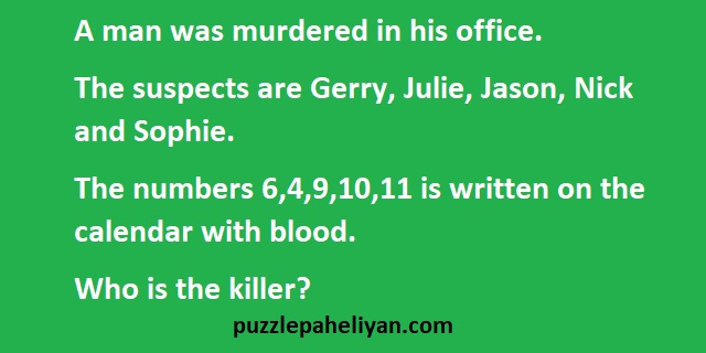 A Man Was Murdered in His Office Riddle Answer