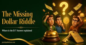 Missing dollar riddle answer and explanation – the $30 hotel room riddle