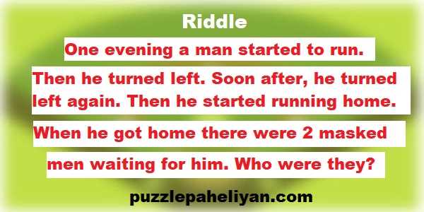 Forest Left Home Running Riddle