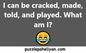 I can be cracked made told and played riddle