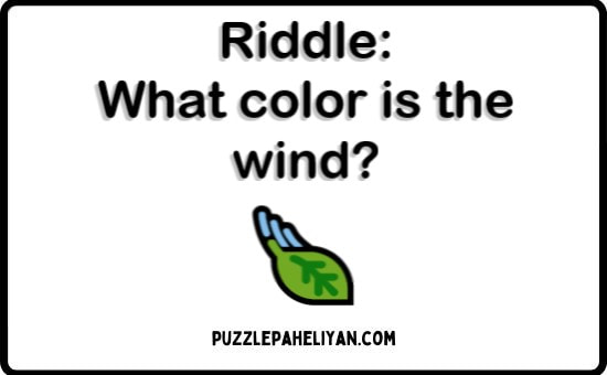 What Colour Is the Wind Riddle