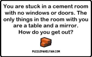 Cement Room Riddle