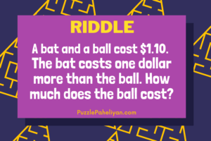 A bat and a ball riddle