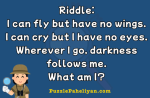 I can fly but have no wings riddle