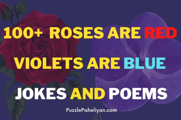 Roses are red violets are blue jokes and poems