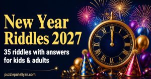 New Year riddles with answers 2027