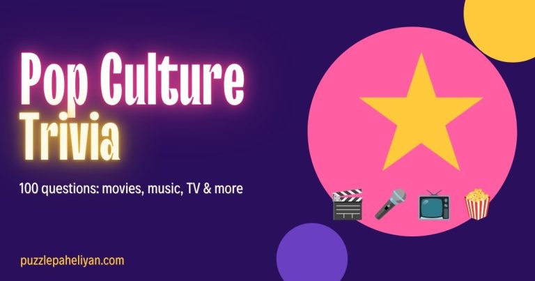100 Pop Culture Trivia